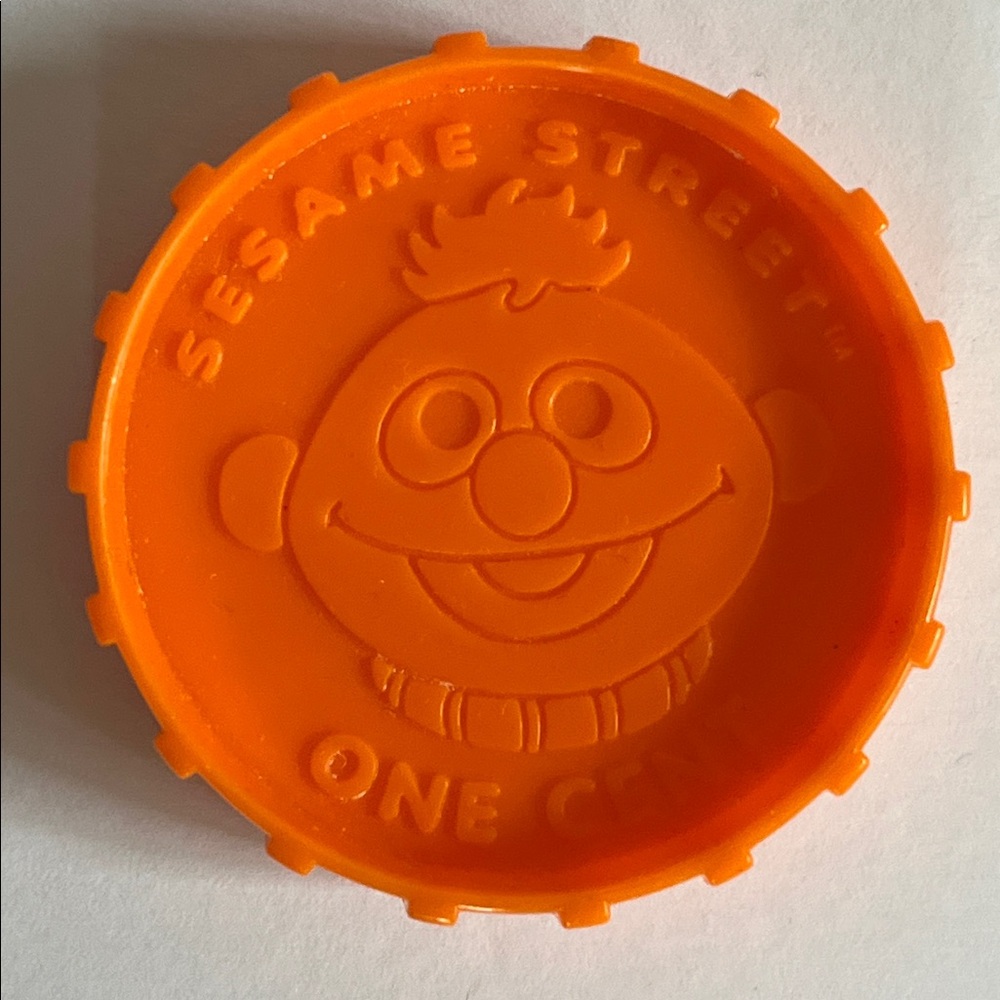 Vintage Sesame Street Cash Register Money Elmo Bert Ernie Cookie Monster - Picture 11 of 15